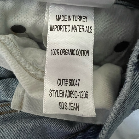 Agolde 90’s Mid Rise Loose in Isolate women’s size 25 - Picture 7 of 8